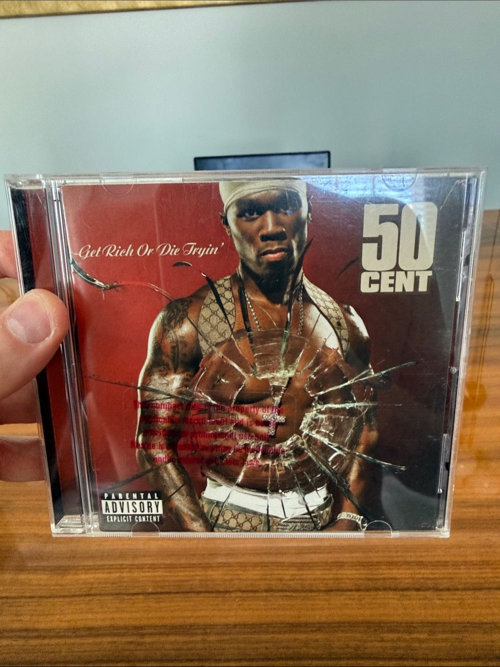 50 Cent - Get Rich Or Die Tryin' CD (Red Cover)